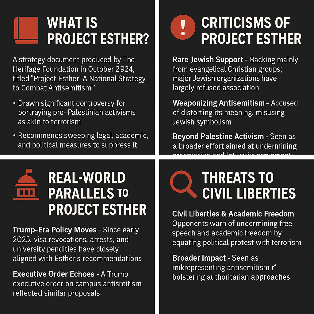 Authoritarian Blueprints? A Nonpartisan Look at Project Esther and Project 2025