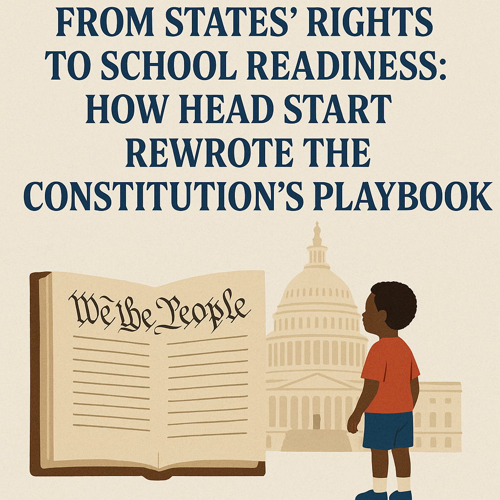 From States’ Rights to School Readiness: How Head Start Rewrote the Constitution’s Playbook