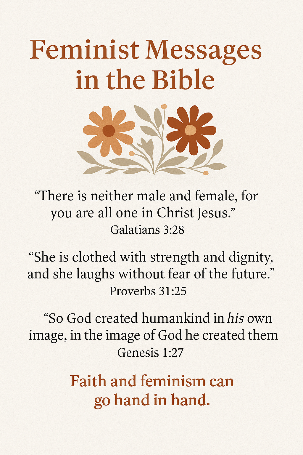 Feminism in the Bible: Women of Strength, Faith, and Equality
